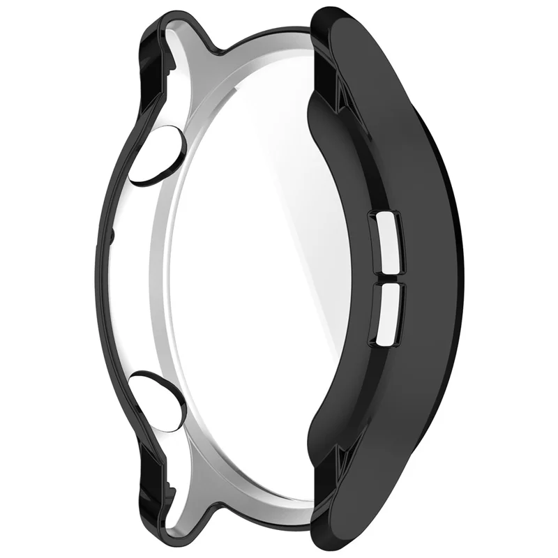 Watch Case for Haylou Solar Plus RT3 / Solar Plus LS16 All-inclusive TPU Protective Cover - Electroplating Black