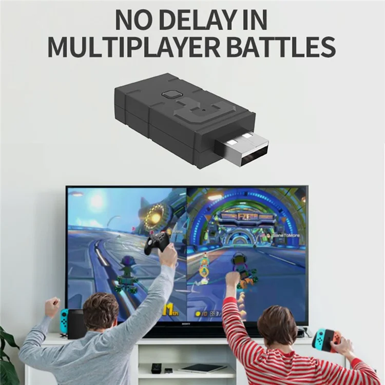 TOPWOLF HS-SW465 Para Sony PS5 / PS4 / Xbox One / Switch Gaming USB Transmisor para conectar Bluetooth