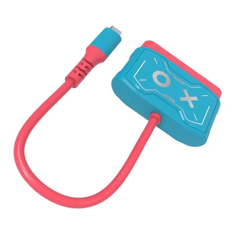 TOPWOLF HS-SW250 Para Nintendo Switch / Switch OLED Dock 4K HD USB 3.0 Hub Adaptador USB C Divisor Estación de Acoplamiento de TV