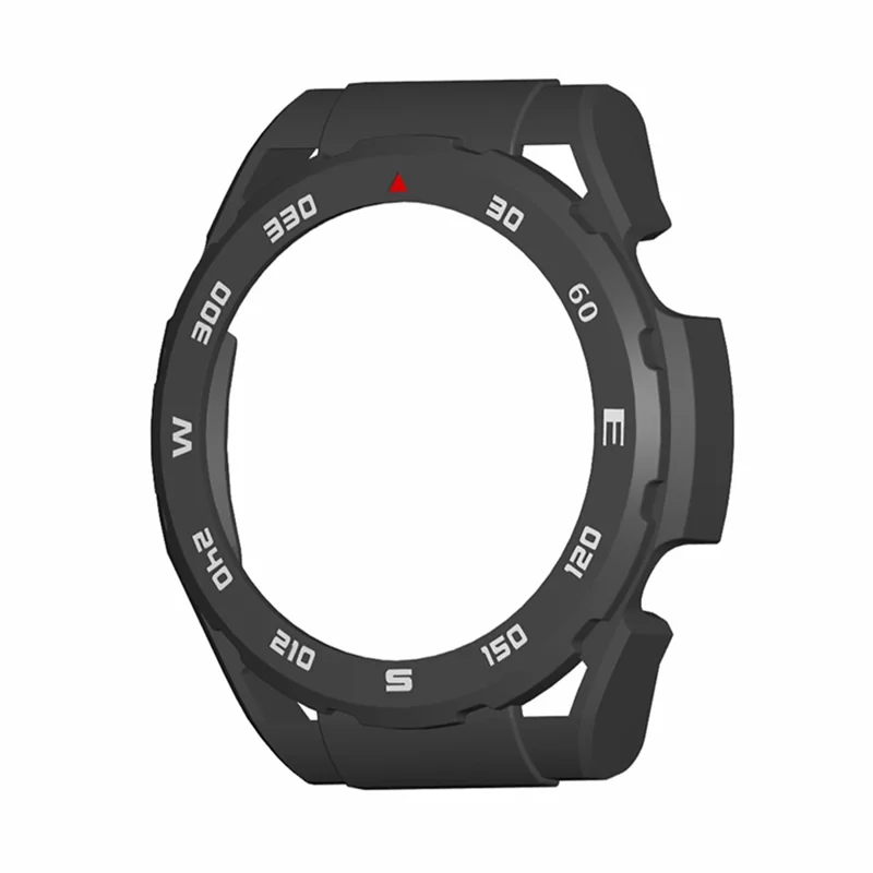 For Haylou Watch R8 Hard PC Watch Frame Case Anti-scratch Protective Cover - Black / Red / White