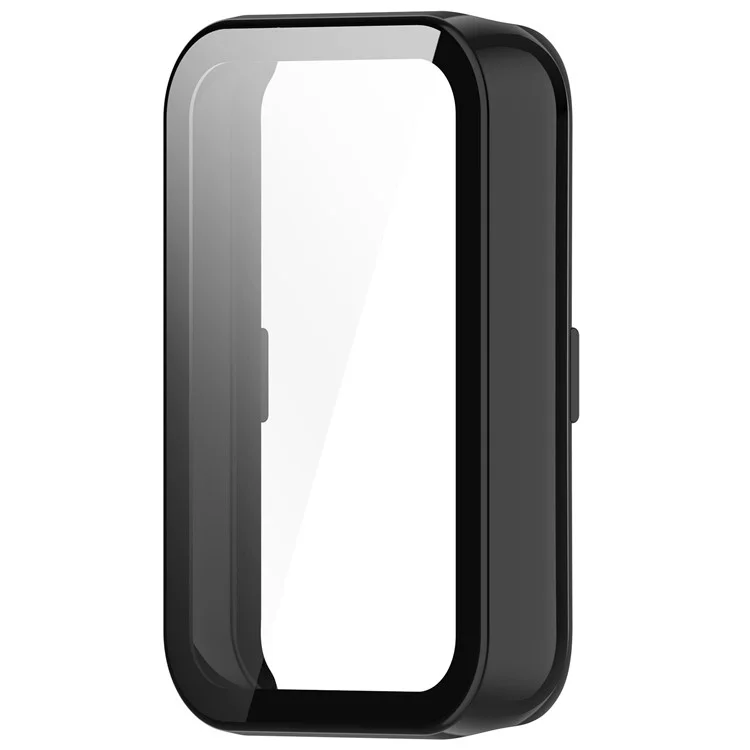 Pour Honor Band 9 Hard PC Watch Case Scratch Proof Cover with Tempered Glass Screen Film - Noir