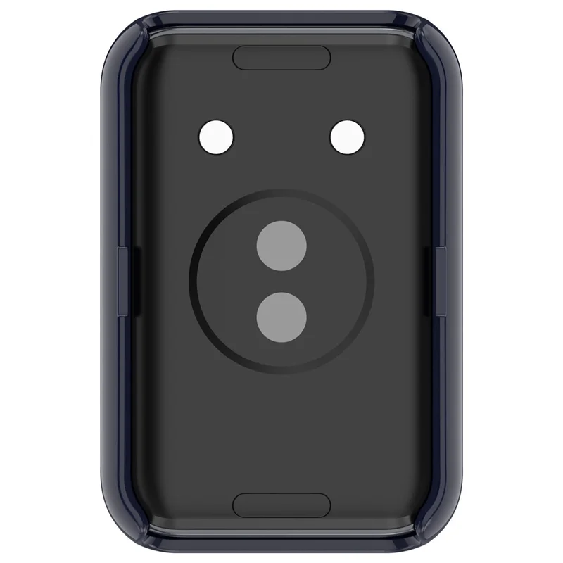 For Honor Band 9 Hard PC Watch Case Scratch Proof Cover with Tempered Glass Screen Film - Dark Blue