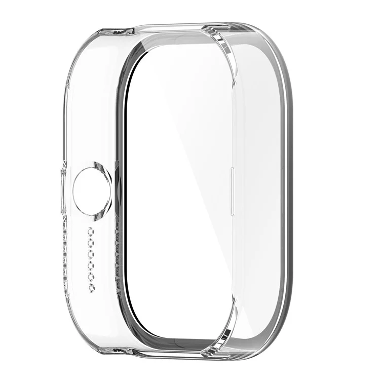 For Nothing CMF Watch Pro (D395) Watch Cover PC+Tempered Film Watch Protective Case Anti-Drop Protection - Transparent White