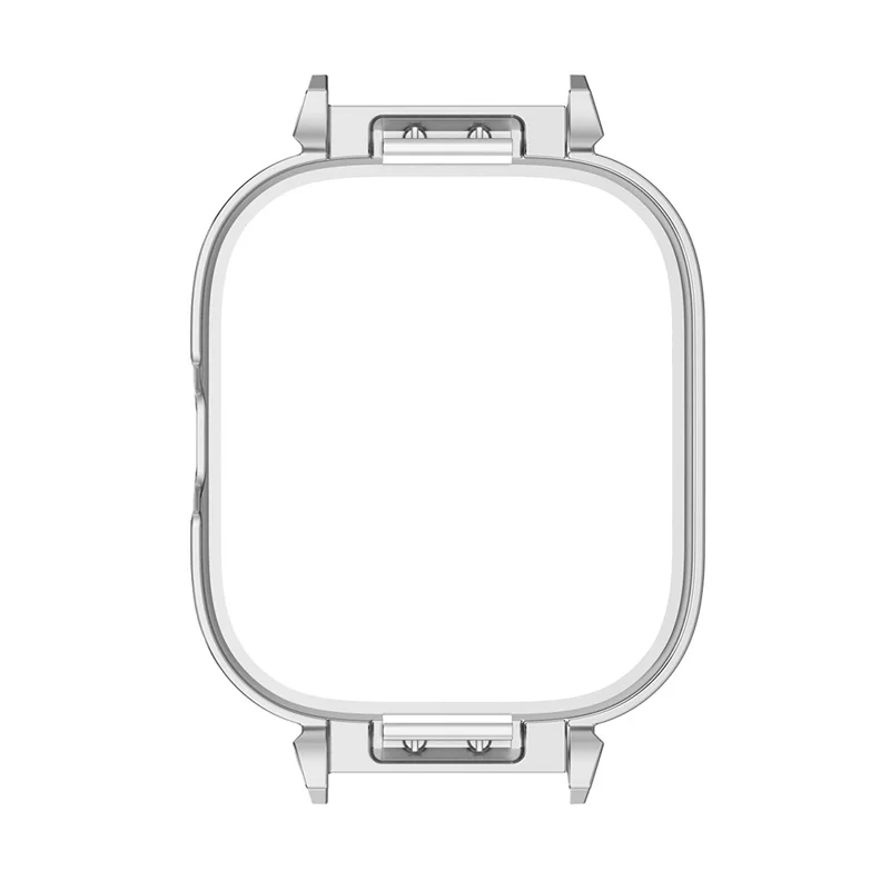 For Nothing CMF Watch Pro (D395) Smart Watch Case Metal Watch Protective Cover 20mm Watch Protector - Silver