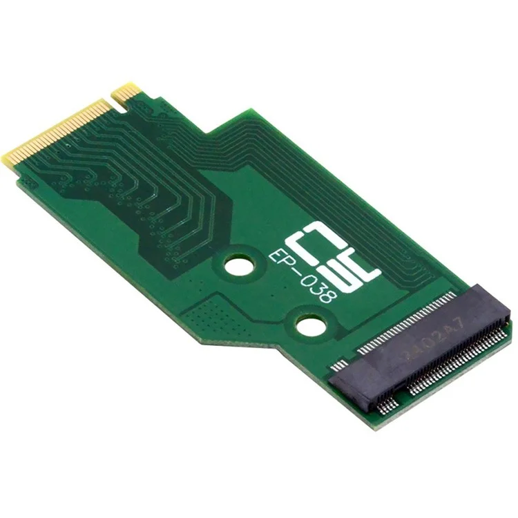 EP-038 For Lenovo Legion Go Game Boy NGFF NVME M-Key 22x42mm to 22x80mm Male to Female Extension SSD Adapter
