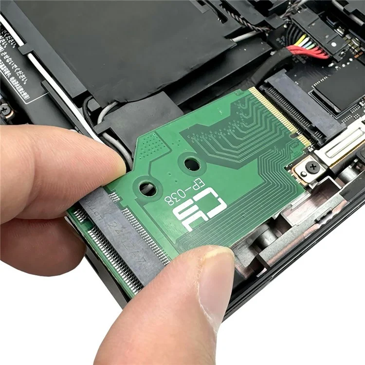 EP-038 For Lenovo Legion Go Game Boy NGFF NVME M-Key 22x42mm to 22x80mm Male to Female Extension SSD Adapter
