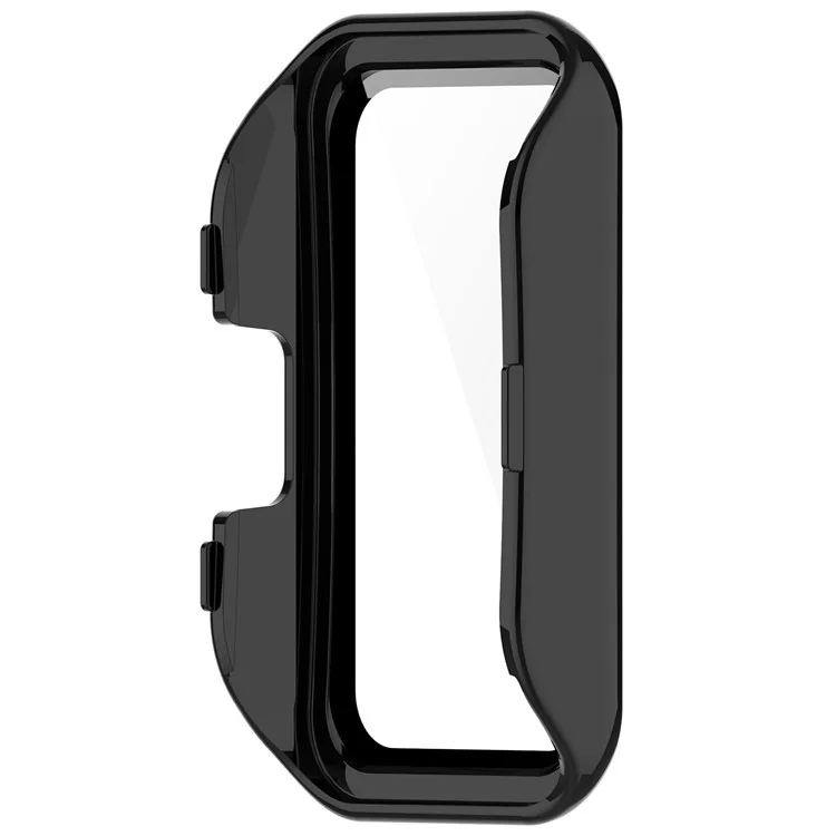 Per Huawei Band 8 / 8 NFC / 9 / 9 NFC Custodia rigida in PC con pellicola protettiva in vetro temperato per lo schermo dell'orologio - Nero