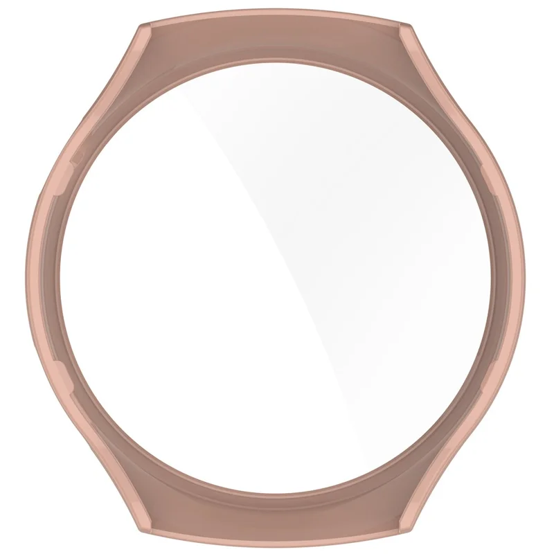 For Huawei Watch 4 Pro Hard PC Watch Case with Built-in Tempered Glass Screen Film - Pink