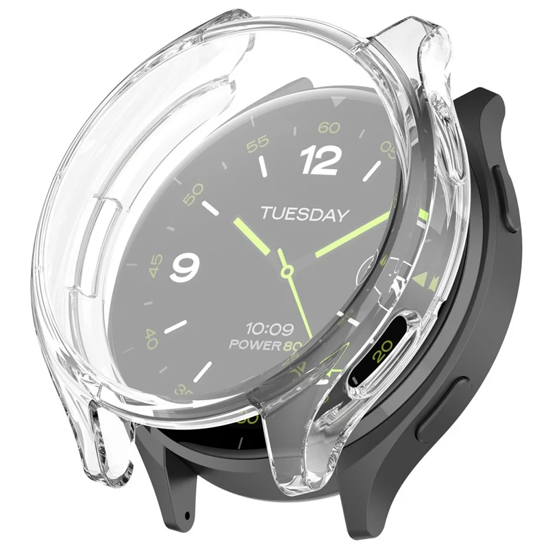 Para Xiaomi Watch 2 TPU Watch Case Cobertura Completa Anti-arranhões Capa Protetora Transparente