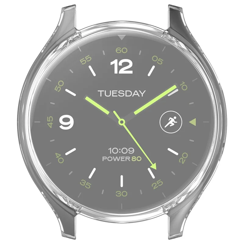 Para Xiaomi Watch 2 TPU Watch Case Cobertura Completa Anti-arranhões Capa Protetora Transparente