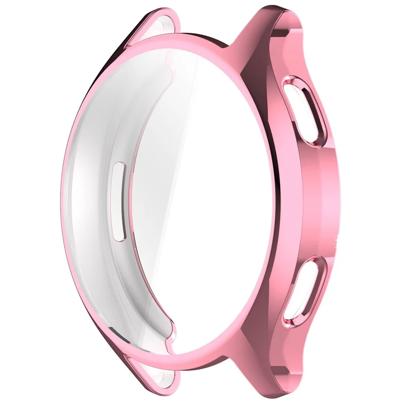 For Xiaomi Watch 2 Elektropladeret TPU Urbeskyttelse Helt Dækkende Beskyttende Cover - Pink