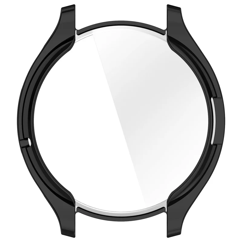 For Xiaomi Watch 2 Electroplated TPU Watch Case Full Coverage Protective Cover - Black