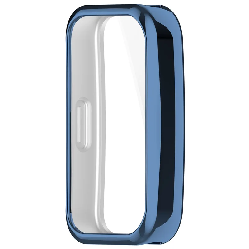 For Huawei Band 9 / 9 NFC / 8 / 8 NFC TPU Watch Protective Case Electroplating Full Coverage Shell - Navy Blue