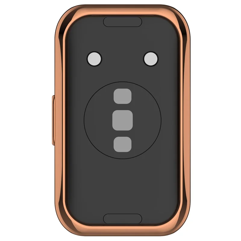 Para Huawei Band 9 / 9 NFC / 8 / 8 NFC Capa Protetora de Relógio TPU Revestimento de Cobertura Total - Rosa Dourado