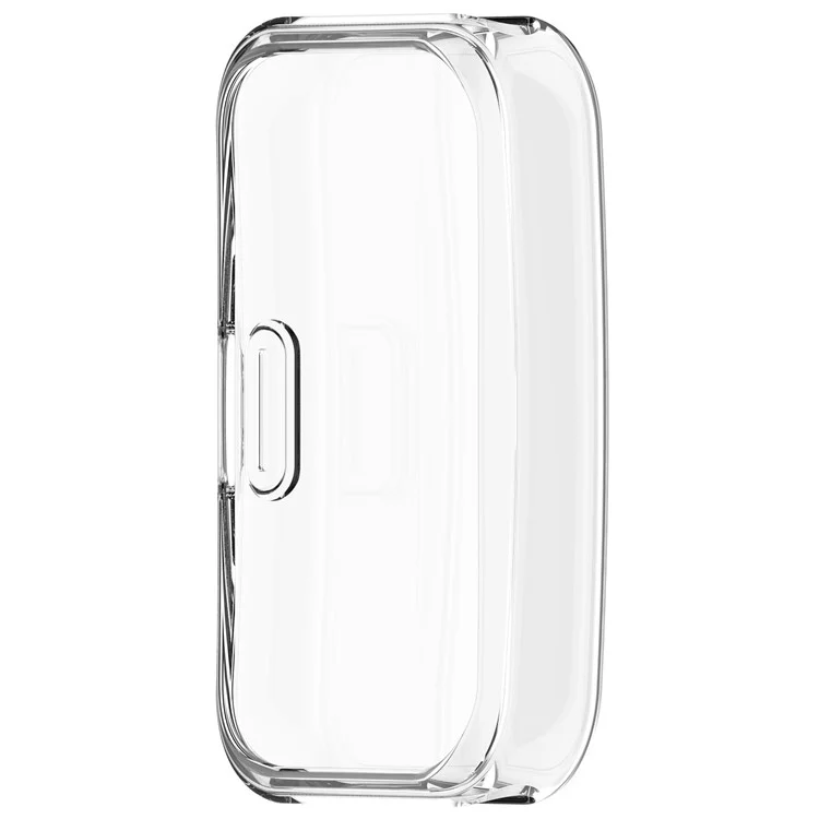 For Huawei Band 9 / 9 NFC / 8 / 8 NFC TPU Full Cover Watch Protective Case Electroplating Shell - Transparent White