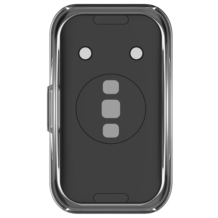 For Huawei Band 9 / 9 NFC / 8 / 8 NFC TPU Full Cover Watch Protective Case Electroplating Shell - Transparent White