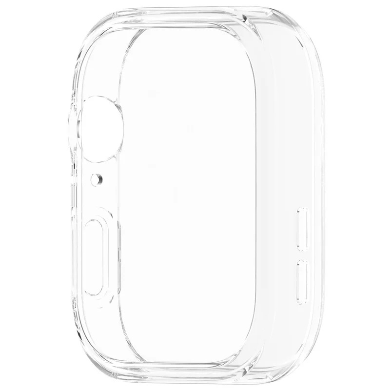 For Huawei Watch Fit 3 Case Electroplating TPU Full Protection Watch Cover - Transparent