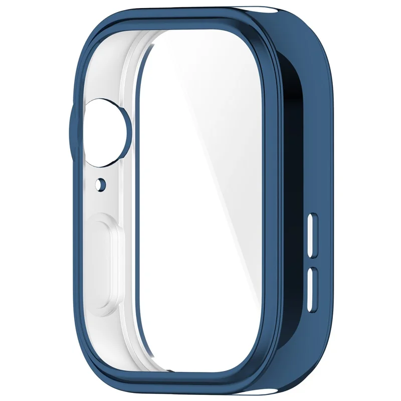 For Huawei Watch Fit 3 Case Electroplating TPU Full Protection Watch Cover - Blue