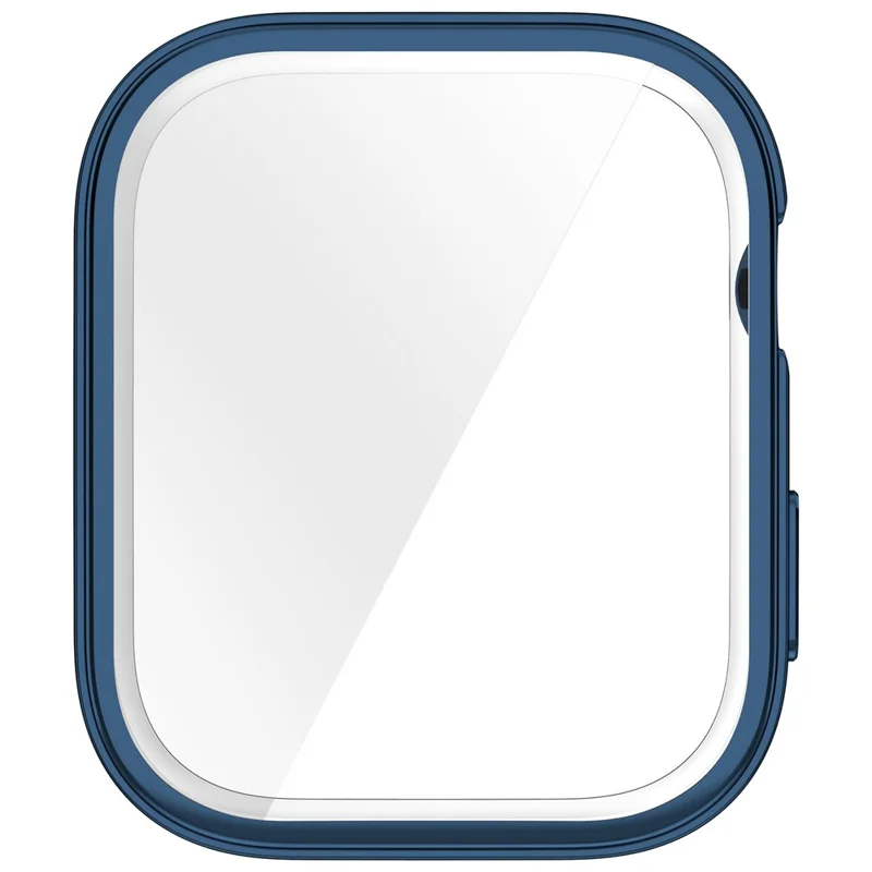 For Huawei Watch Fit 3 Case Electroplating TPU Full Protection Watch Cover - Blue