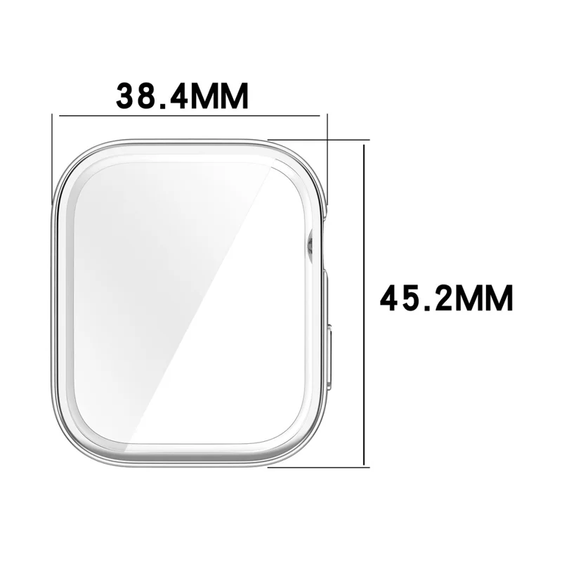 For Huawei Watch Fit 3 Case Electroplating TPU Full Protection Watch Cover - Blue