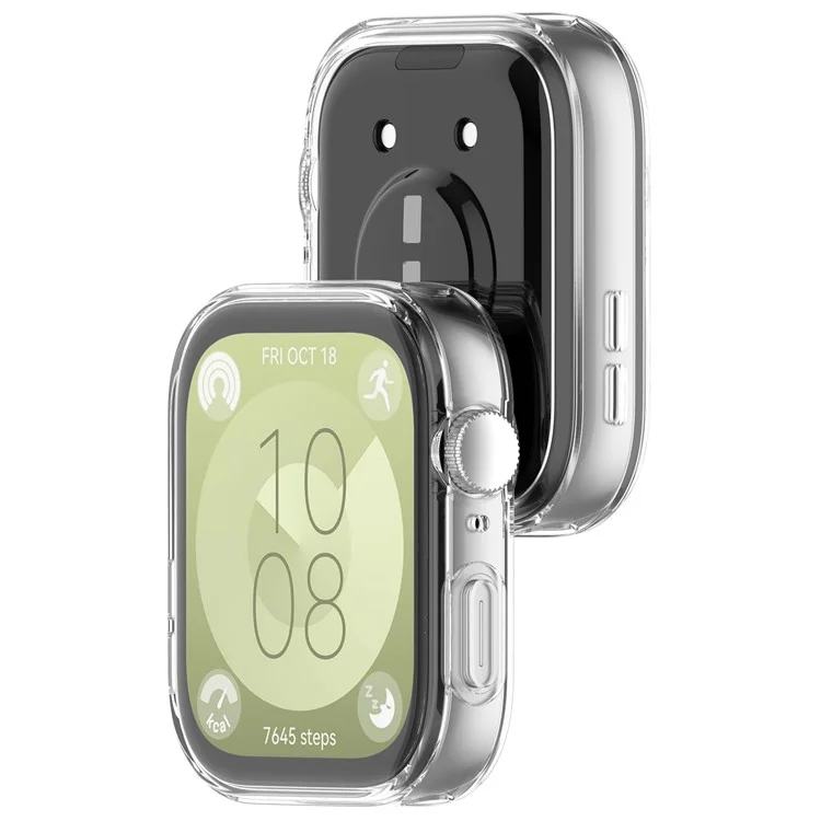 Para Huawei Watch Fit 3 Capa Protetora de TPU Anti-Arranhões Smartwatch Protetor de Moldura de Relógio