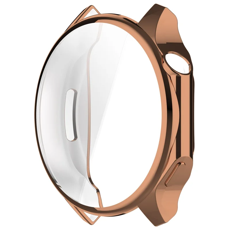 For Oppo Watch X / OnePlus Watch 2 Case Full Coverage Electroplating TPU Watch Cover - Rose Gold