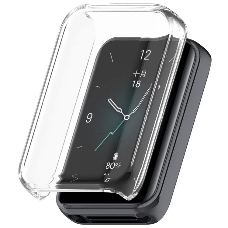 Capa Protetora de TPU Transparente da Faixa Honor 9 para Smartwatch