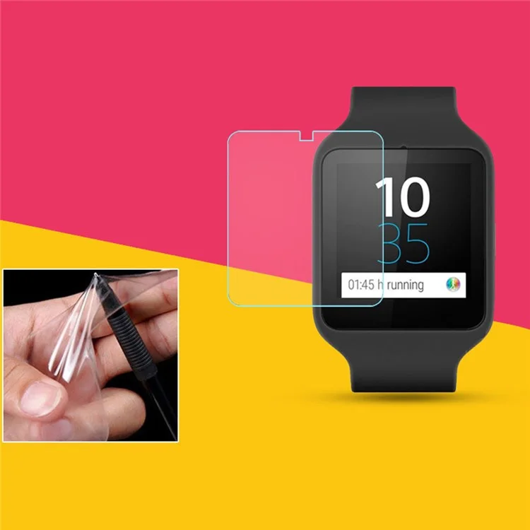 Soft-TPU-Anti-Explosion-Displayschutzfolie Für Sony Smartwatch 3 SWR50