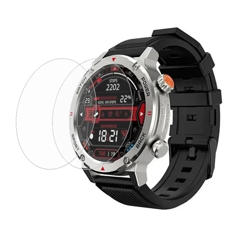 2Pcs For Imilab Imiki D2 Watch Screen Protector Ultra Clear Tempered Glass 2.5D Arc Edge Film
