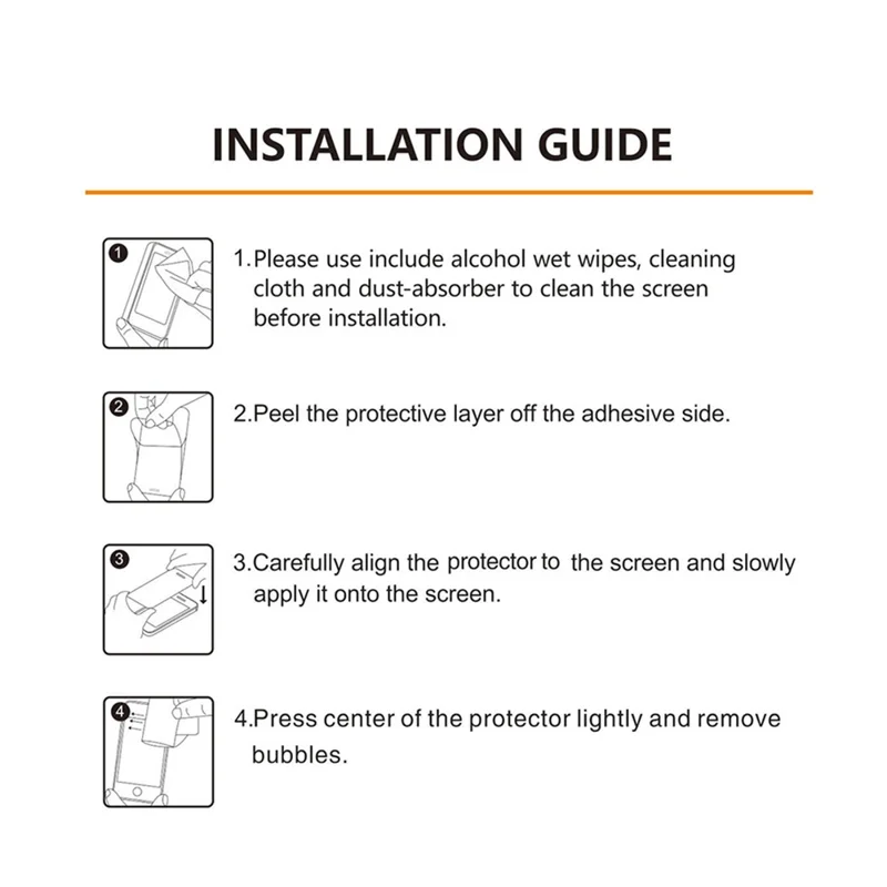 ENKAY 2Pcs / Set Full Covering Curved Edge PC + PMMA Screen Protector for Apple Watch Series SE3 / SE2 / SE1 / 6 / 5 / 4 44mm