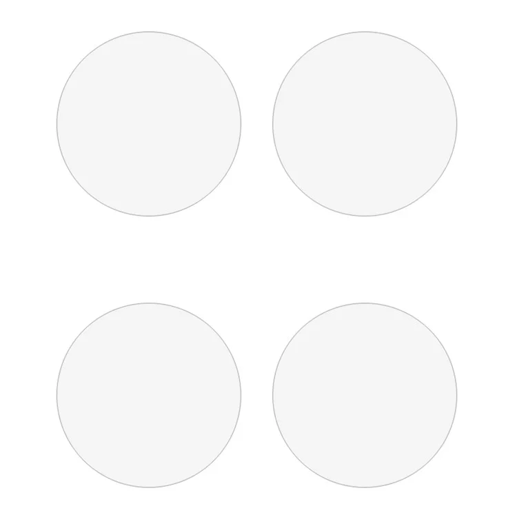 2 Set For Sony Xperia 10 VI Camera Lens Protector Individual Tempered Glass Straight Edges Lens Film