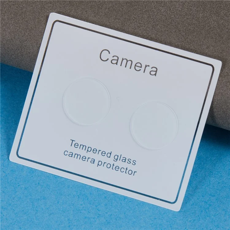 2 Set For Sony Xperia 10 VI Camera Lens Protector Individual Tempered Glass Straight Edges Lens Film