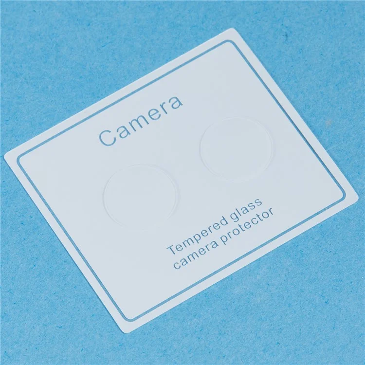 2 Set For Sony Xperia 10 VI Camera Lens Protector Individual Tempered Glass Straight Edges Lens Film