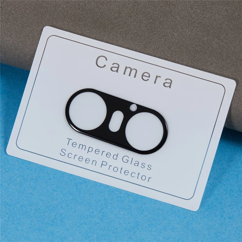 2Pcs For Sony Xperia 10 VI Tempered Glass Camera Lens Protector 2.5D HD Clear Silk Printing Lens Film