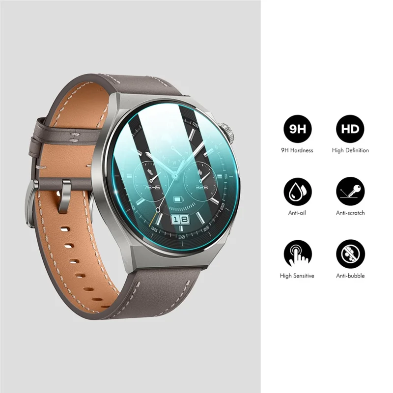 ENKAY HAT PRINCE For Garmin Forerunner 165 / 165 Music Screen Protector 9H Hardness HD Film Guard