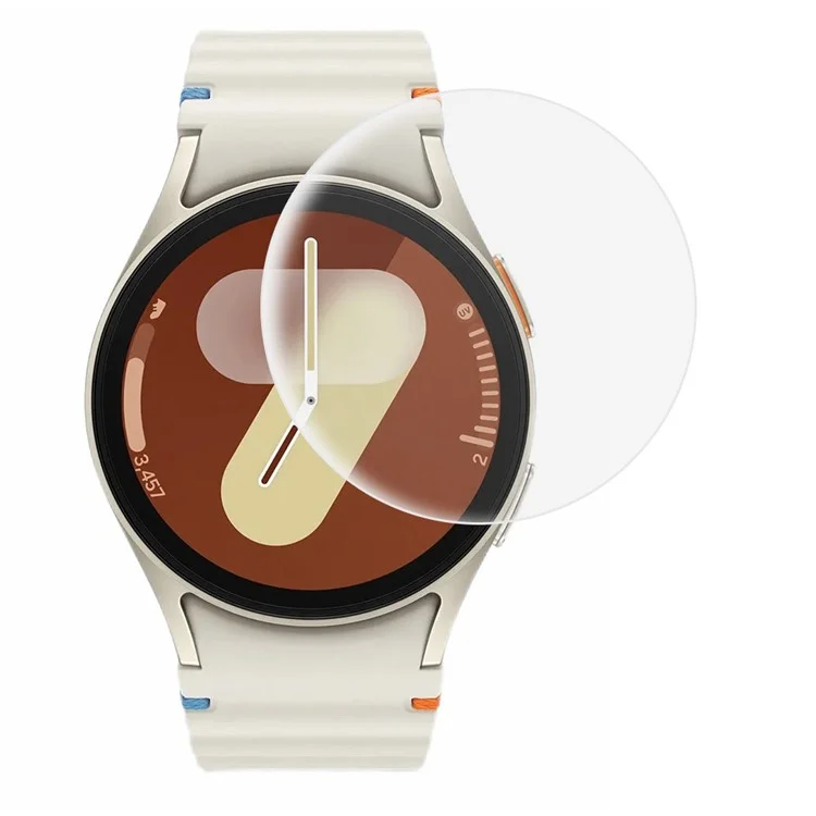 RURIHAI For Samsung Galaxy Watch7 40mm / Watch6 40mm Clear Watch Screen Protector with Alignment Tool