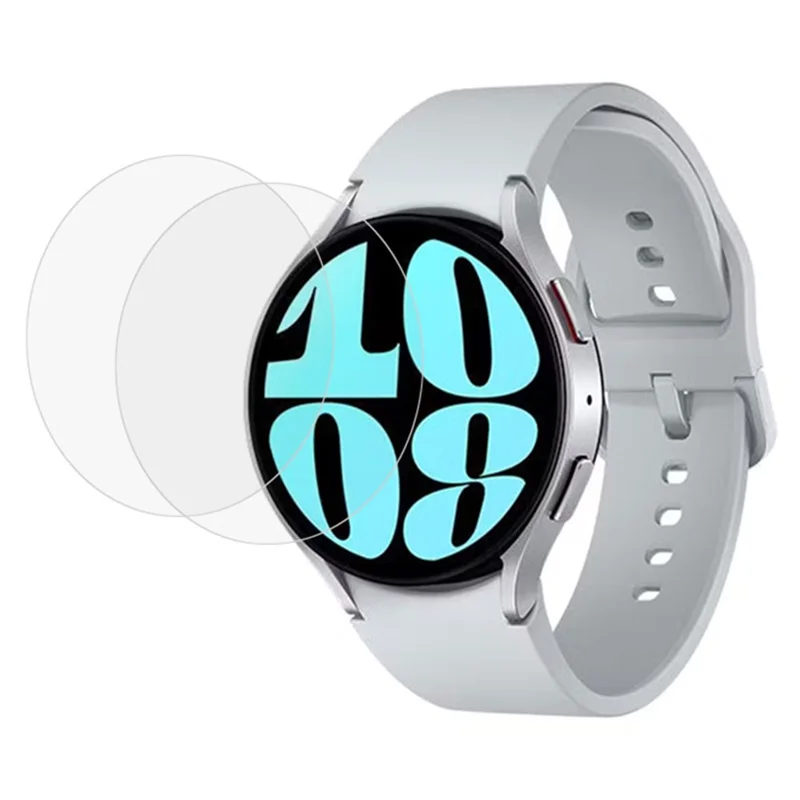 2Pcs For Samsung Galaxy Watch7 44mm / Watch6 44mm Watch Screen Protector 2.5D Arc Edge HD Tempered Glass Film