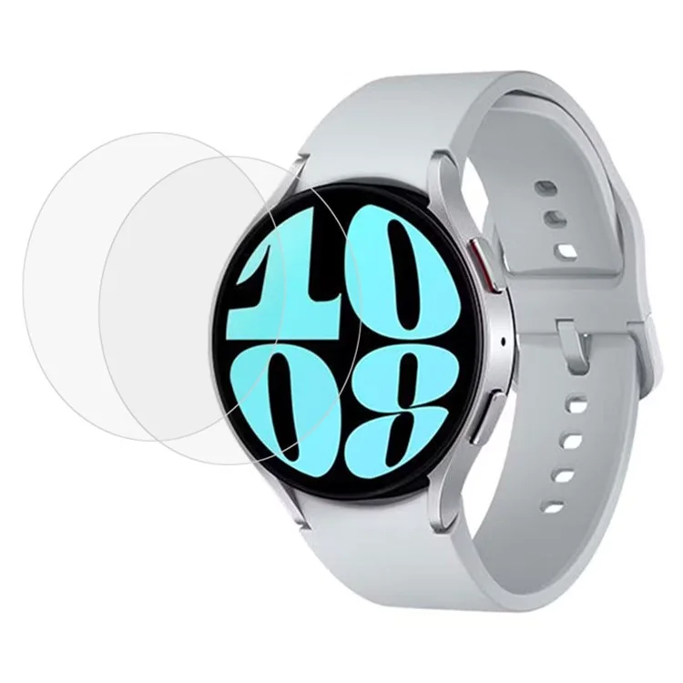 2Pcs For Samsung Galaxy Watch7 40mm / Watch6 40mm Screen Protector 2.5D Arc Edge Tempered Glass Watch Film