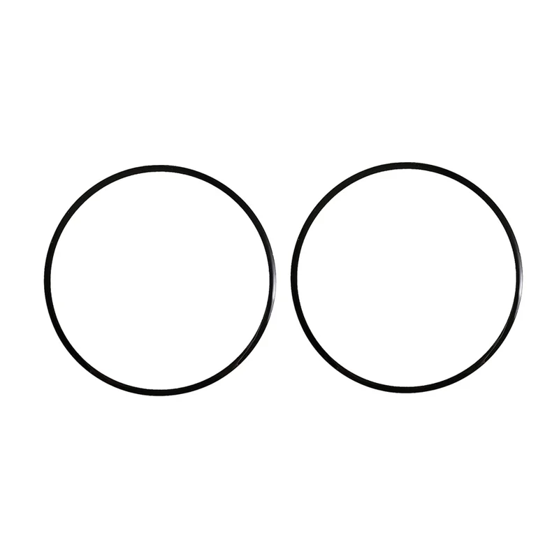 2 stuks / verpakking voor Samsung Galaxy Watch FE 40 mm Screen Protector PMMA Watch Film (zwarte rand)