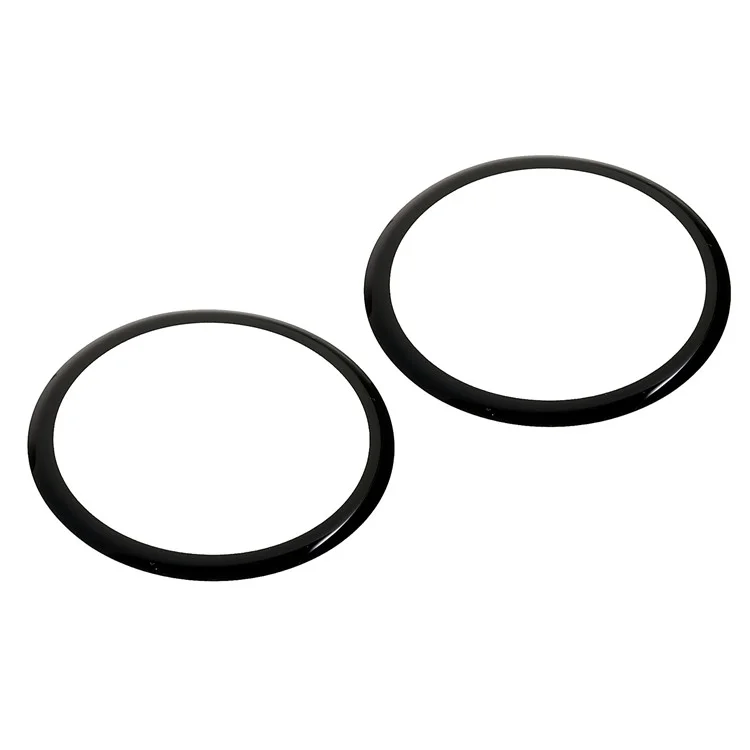 2 pezzi / confezione per Samsung Galaxy Watch7 40 mm Protettore dello schermo PMMA Ultra Clear (Bordo nero)