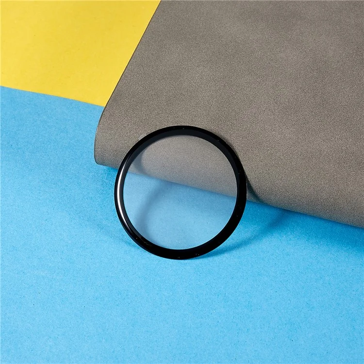 2 pezzi / confezione per Samsung Galaxy Watch7 40 mm Protettore dello schermo PMMA Ultra Clear (Bordo nero)