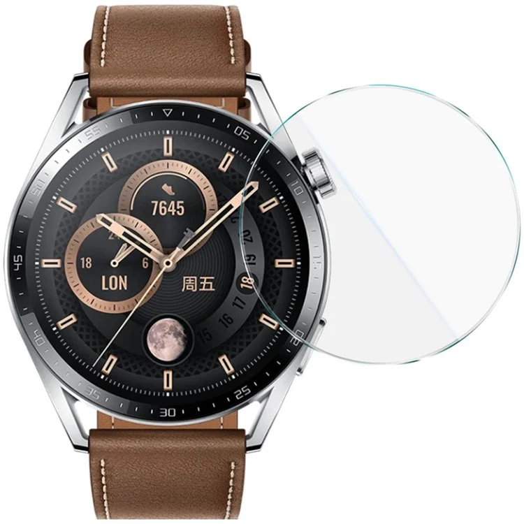 IMAK Per Huawei Watch GT 3 46mm Pellicola in vetro temperato con strumento di allineamento automatico