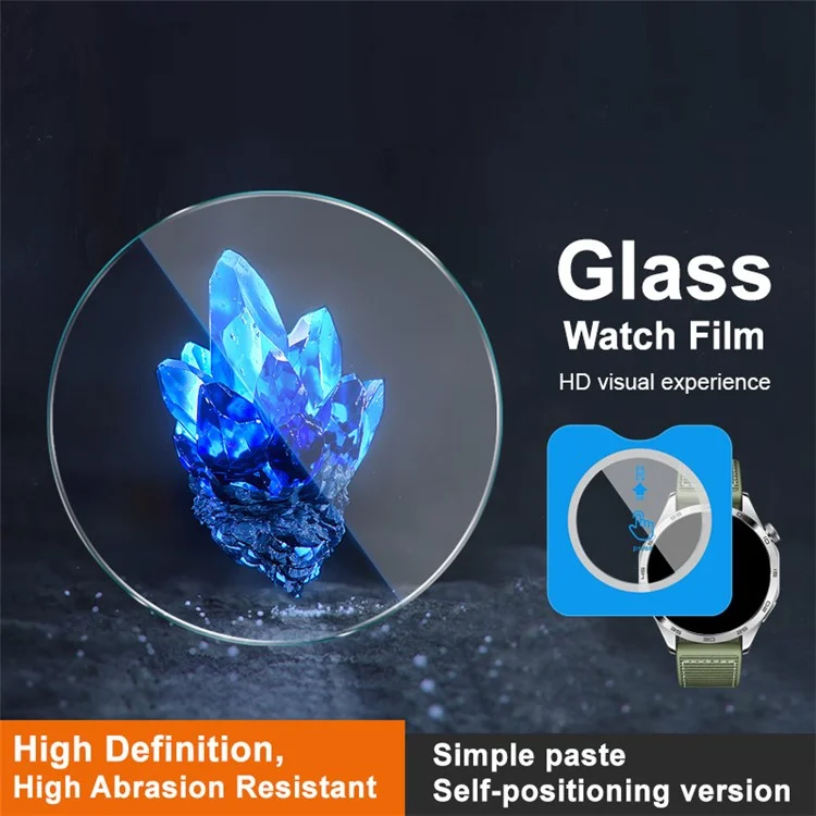IMAK For Huawei Watch GT 2 Pro Watch Screen Protector Tempered Glass with Application Tool