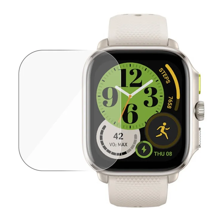 Per Huami Amazfit Cheetah Square Screen Protector TPU HD Clear Smart Watch Film