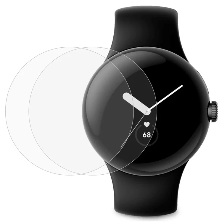 2 pièces pour Google Pixel Watch 3 41 mm / Écran de protection d'écran Pixel Watch 2 Pellicule protectrice d'écran TPU HD transparente