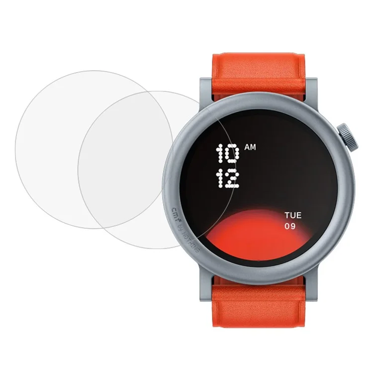 2Pcs For Nothing CMF Watch Pro 2 Watch Screen Protector 2.5D Ultra Clear Tempered Glass Film