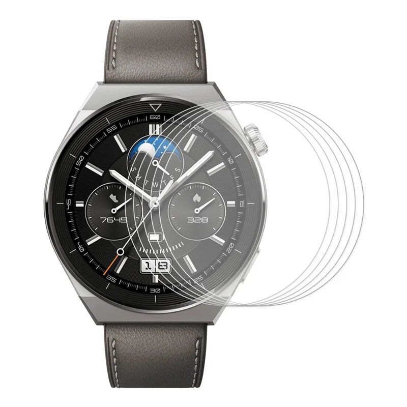ENKAY HAT PRINCE 5Pcs For Xiaomi Watch S4 Sport Screen Protector 0.2mm 9H Ultra Clear Watch Film