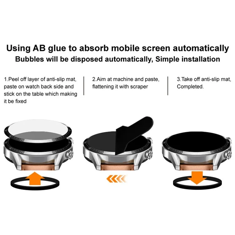 IMAK For Samsung Galaxy Watch7 44mm (LTE / Bluetooth-compatible Version) PMMA Screen Protector Ultra Clear