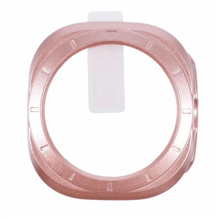 For Apple Watch Ultra 49mm Watch Case Hard PC Cover with Tempered Glass Screen Film - Rose Gold