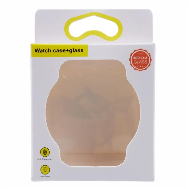 Para Samsung Galaxy Watch7 44mm Watch Case Hard PC Cover com Película de Proteção de Tela de Vidro Temperado - Starlight